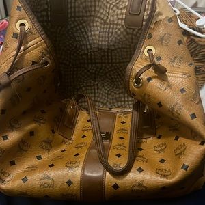 Used MCM Tote and Clucth